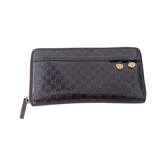 Gucci puple GG microguccissima purple candy shine wallet - Picture 1 of 8